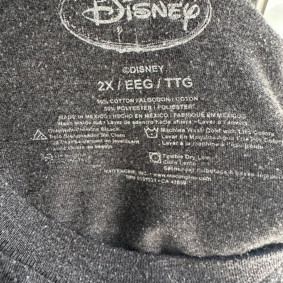 Grey XXL Disney Belle, Beauty & the Beast Men's Tee Shirt - Picture 4 of 4